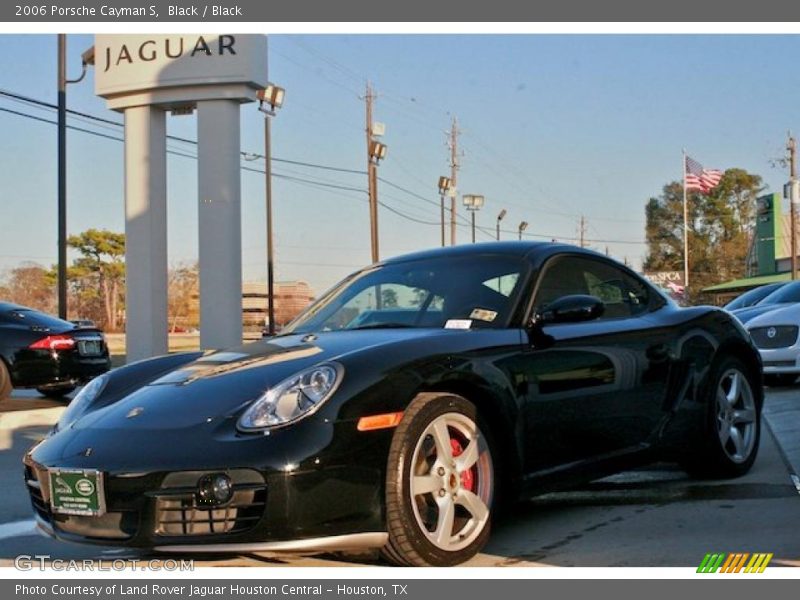 Black / Black 2006 Porsche Cayman S