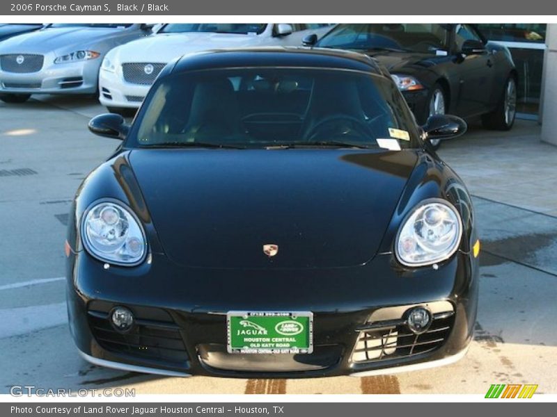 Black / Black 2006 Porsche Cayman S