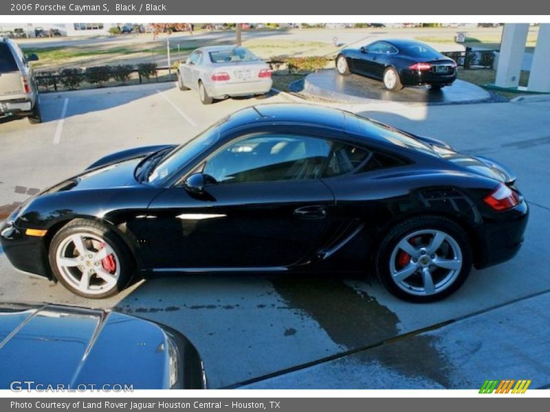 Black / Black 2006 Porsche Cayman S