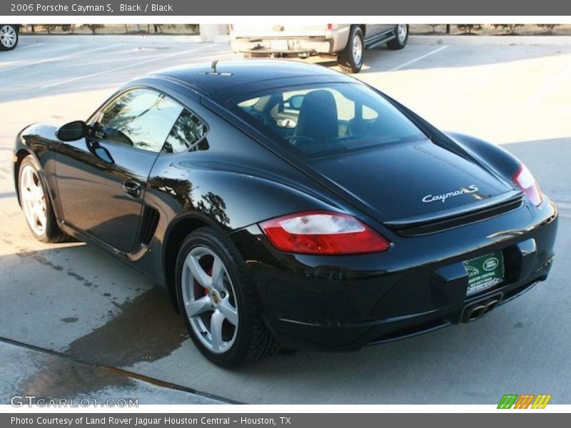 Black / Black 2006 Porsche Cayman S