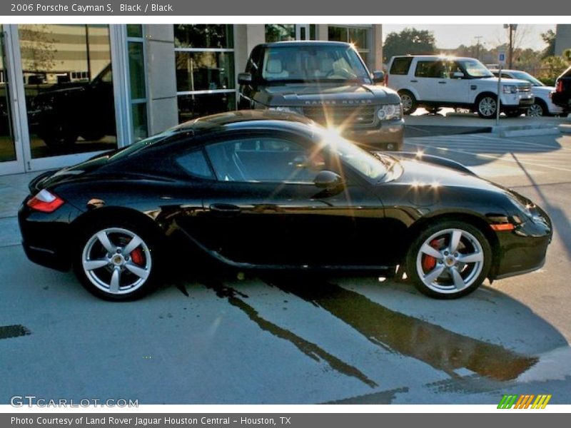 Black / Black 2006 Porsche Cayman S