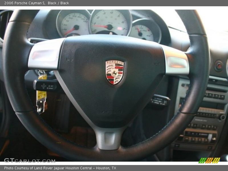 Black / Black 2006 Porsche Cayman S