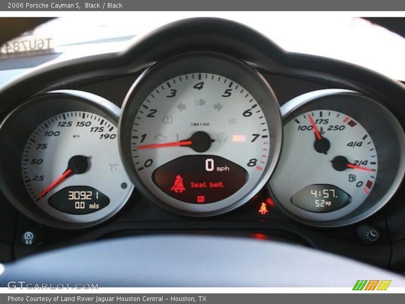 Black / Black 2006 Porsche Cayman S