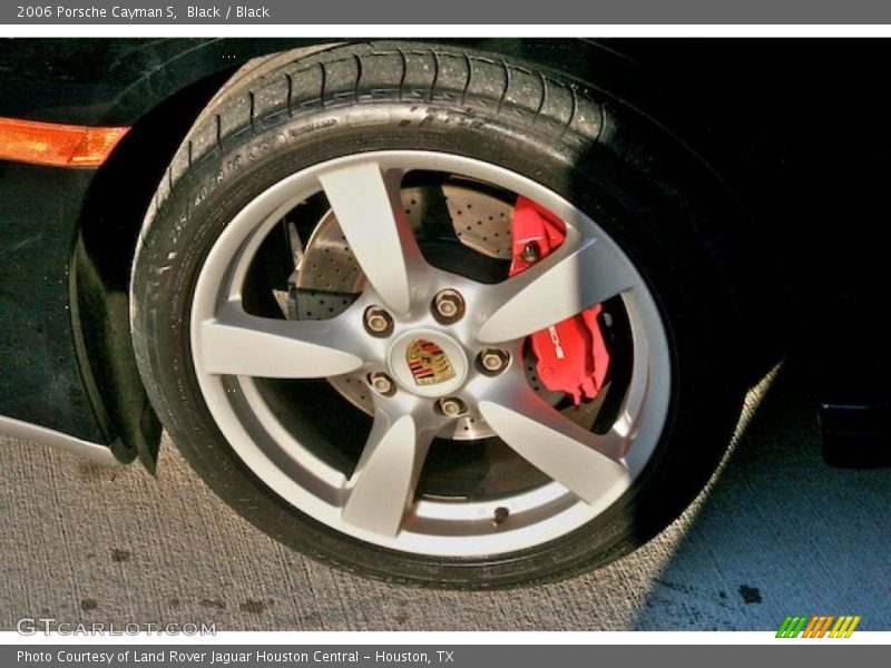 Black / Black 2006 Porsche Cayman S
