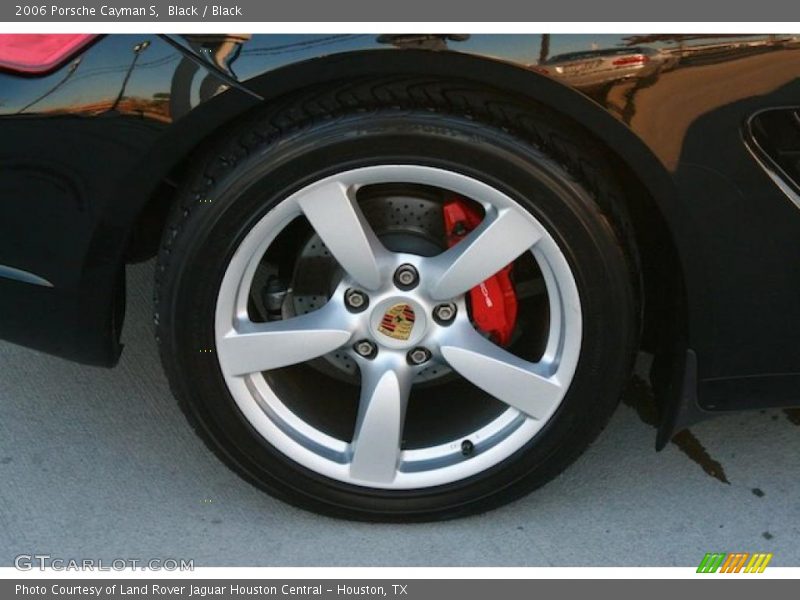 Black / Black 2006 Porsche Cayman S
