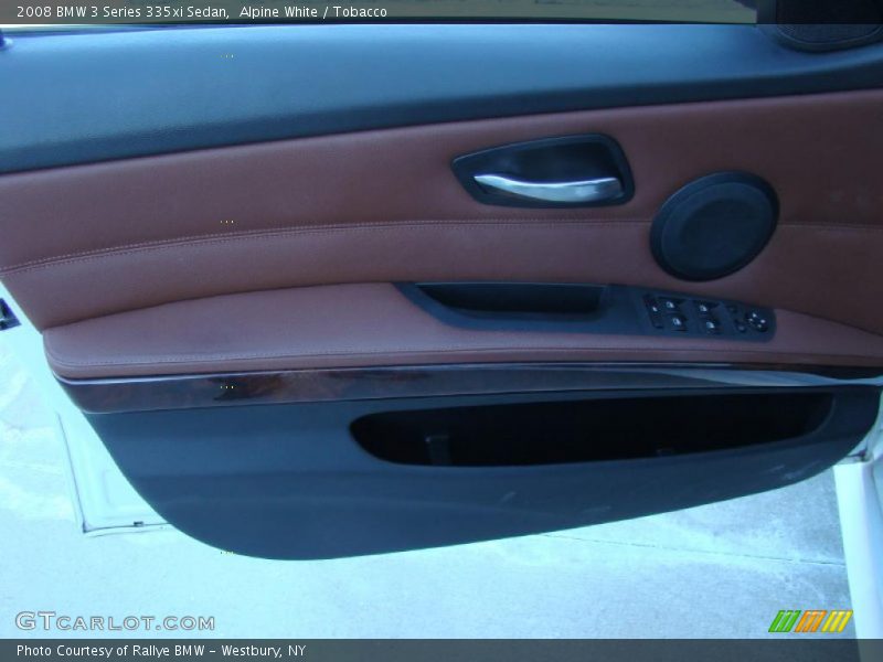 Alpine White / Tobacco 2008 BMW 3 Series 335xi Sedan