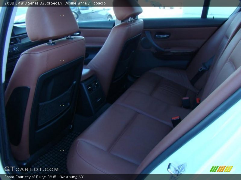 Alpine White / Tobacco 2008 BMW 3 Series 335xi Sedan