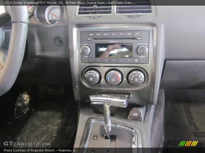 Brilliant Black Crystal Pearl / Dark Slate Gray 2010 Dodge Challenger R/T Mopar '10