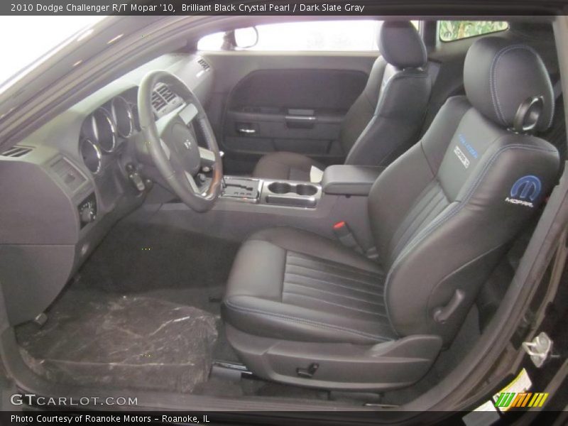 Brilliant Black Crystal Pearl / Dark Slate Gray 2010 Dodge Challenger R/T Mopar '10
