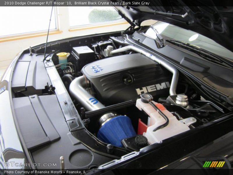 Brilliant Black Crystal Pearl / Dark Slate Gray 2010 Dodge Challenger R/T Mopar '10