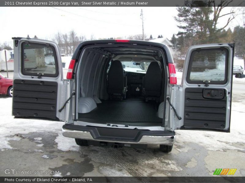 Sheer Silver Metallic / Medium Pewter 2011 Chevrolet Express 2500 Cargo Van