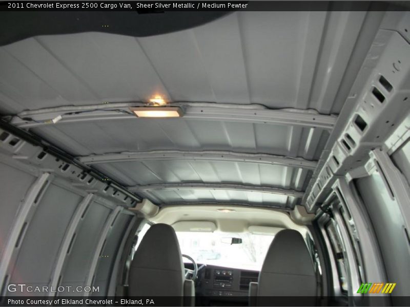 Sheer Silver Metallic / Medium Pewter 2011 Chevrolet Express 2500 Cargo Van