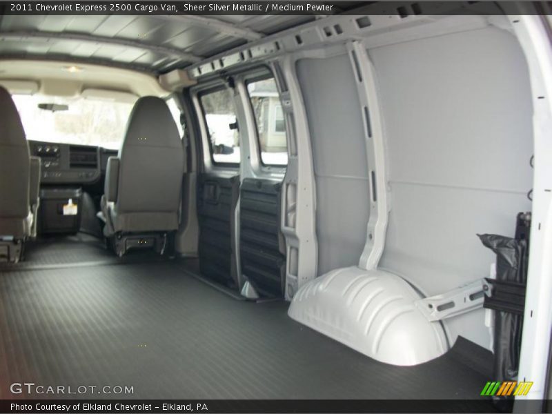 Sheer Silver Metallic / Medium Pewter 2011 Chevrolet Express 2500 Cargo Van