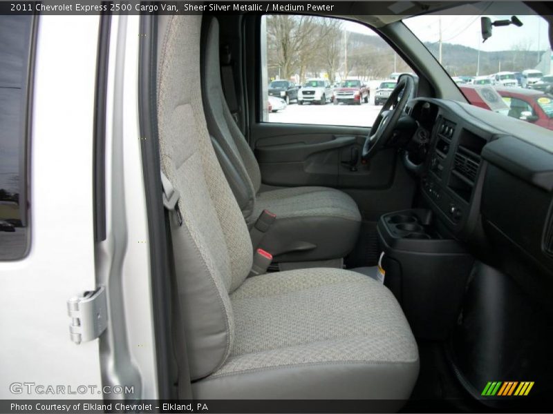 Sheer Silver Metallic / Medium Pewter 2011 Chevrolet Express 2500 Cargo Van