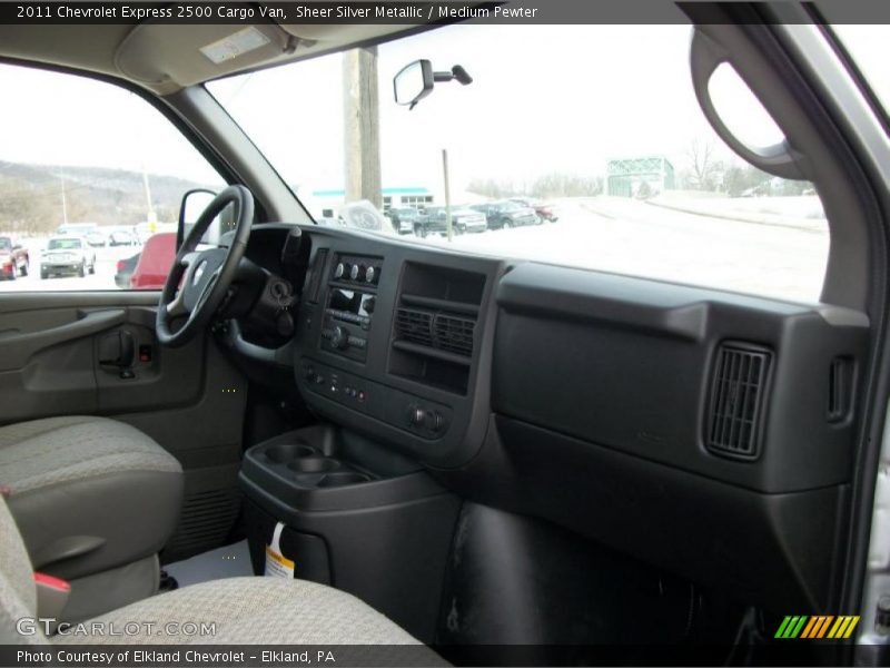Sheer Silver Metallic / Medium Pewter 2011 Chevrolet Express 2500 Cargo Van