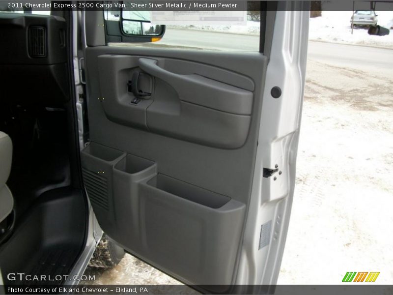 Sheer Silver Metallic / Medium Pewter 2011 Chevrolet Express 2500 Cargo Van