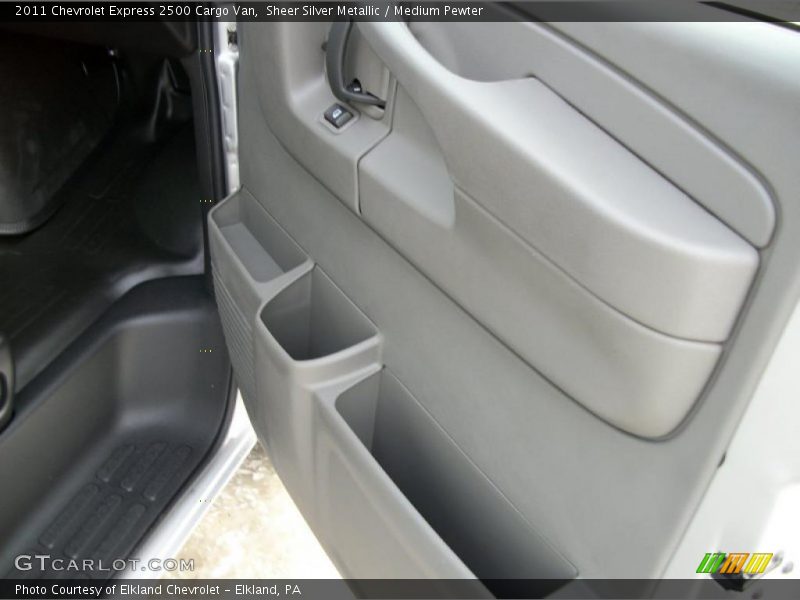 Sheer Silver Metallic / Medium Pewter 2011 Chevrolet Express 2500 Cargo Van