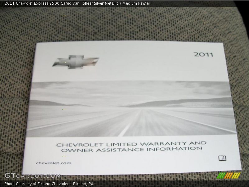 Sheer Silver Metallic / Medium Pewter 2011 Chevrolet Express 2500 Cargo Van