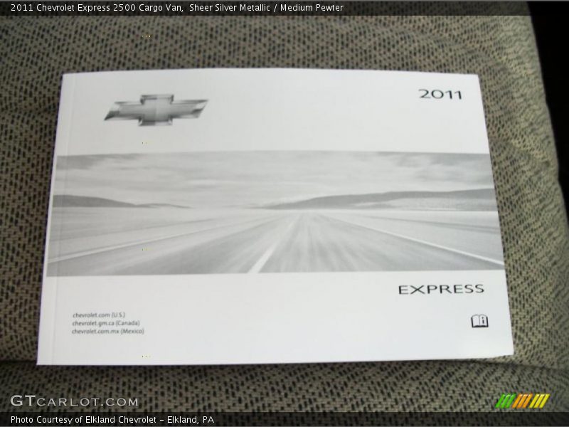 Sheer Silver Metallic / Medium Pewter 2011 Chevrolet Express 2500 Cargo Van