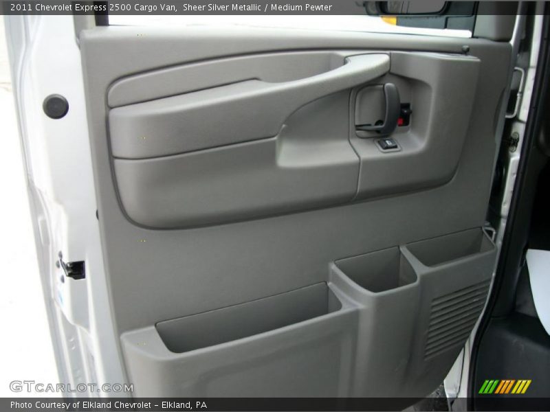 Sheer Silver Metallic / Medium Pewter 2011 Chevrolet Express 2500 Cargo Van
