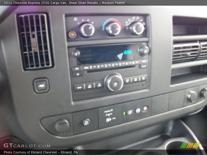 Sheer Silver Metallic / Medium Pewter 2011 Chevrolet Express 2500 Cargo Van