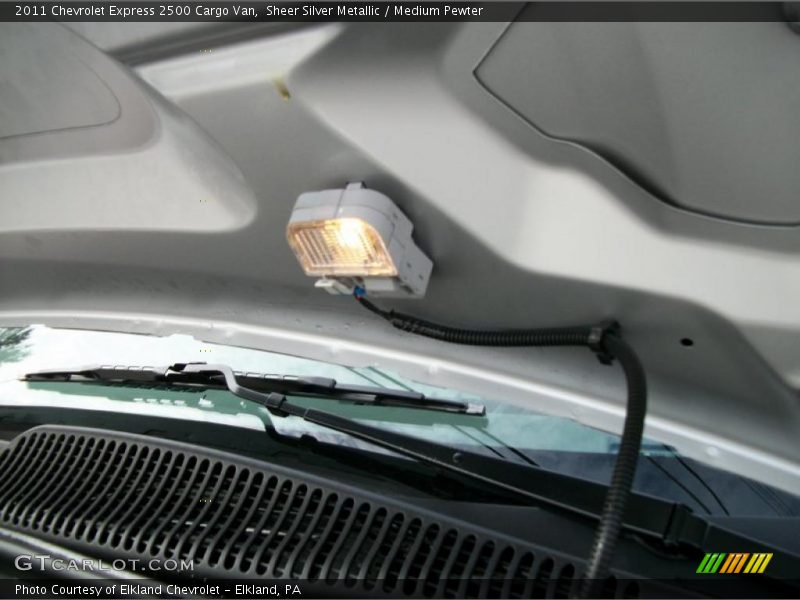 Sheer Silver Metallic / Medium Pewter 2011 Chevrolet Express 2500 Cargo Van