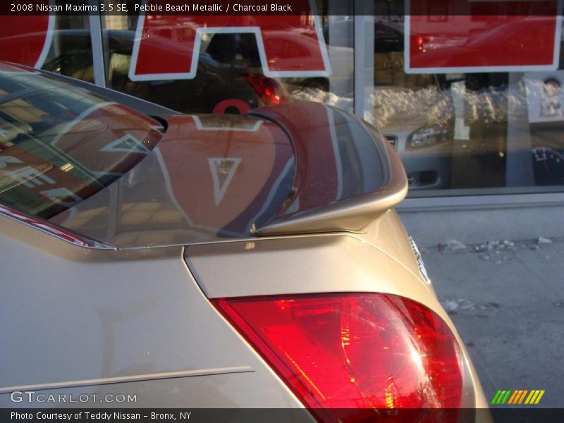 Pebble Beach Metallic / Charcoal Black 2008 Nissan Maxima 3.5 SE