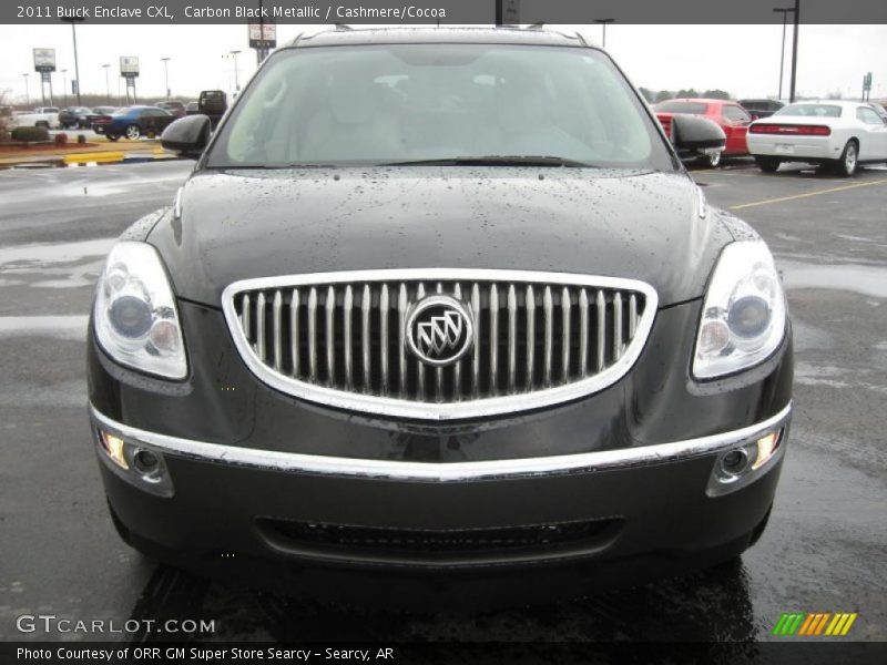 Carbon Black Metallic / Cashmere/Cocoa 2011 Buick Enclave CXL