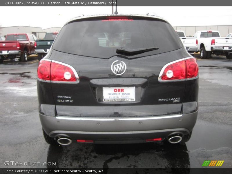Carbon Black Metallic / Cashmere/Cocoa 2011 Buick Enclave CXL