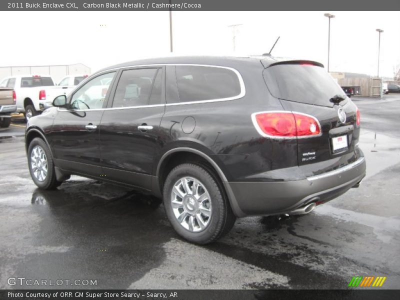 Carbon Black Metallic / Cashmere/Cocoa 2011 Buick Enclave CXL