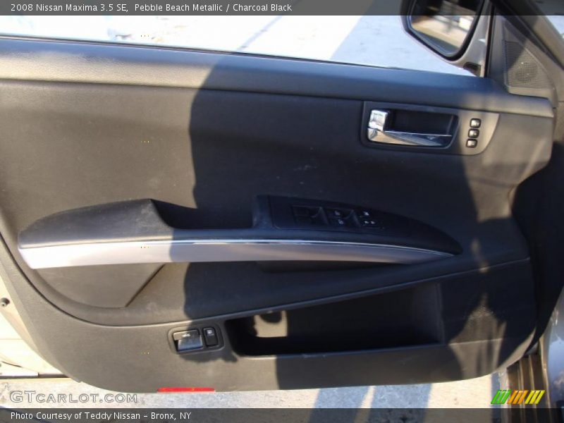 Pebble Beach Metallic / Charcoal Black 2008 Nissan Maxima 3.5 SE
