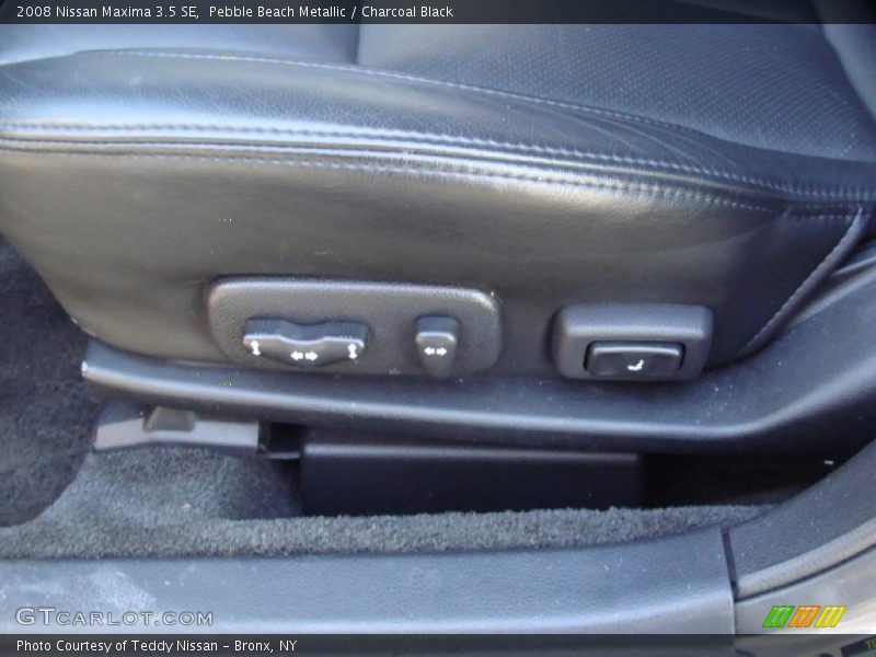 Pebble Beach Metallic / Charcoal Black 2008 Nissan Maxima 3.5 SE