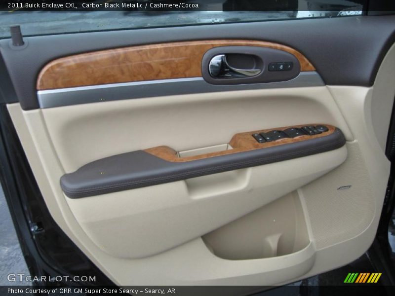 Carbon Black Metallic / Cashmere/Cocoa 2011 Buick Enclave CXL