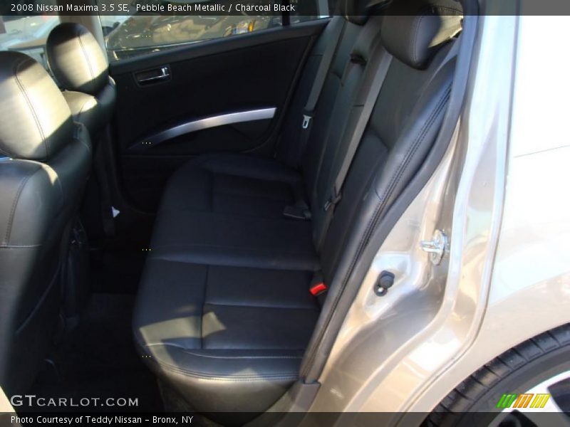 Pebble Beach Metallic / Charcoal Black 2008 Nissan Maxima 3.5 SE