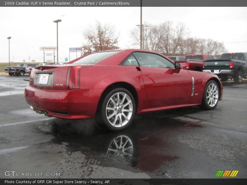  2009 XLR V Series Roadster Crystal Red