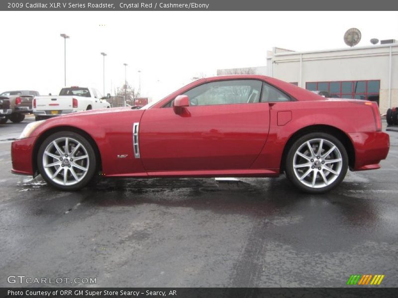  2009 XLR V Series Roadster Crystal Red