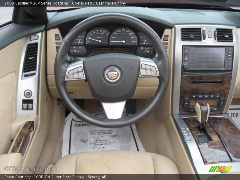 Dashboard of 2009 XLR V Series Roadster