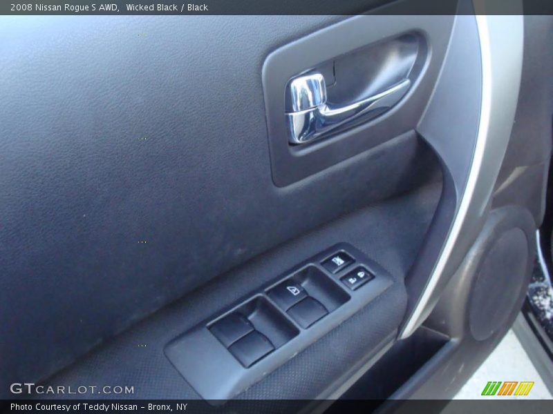 Wicked Black / Black 2008 Nissan Rogue S AWD