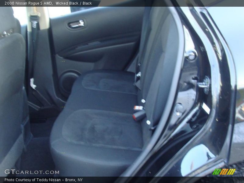 Wicked Black / Black 2008 Nissan Rogue S AWD