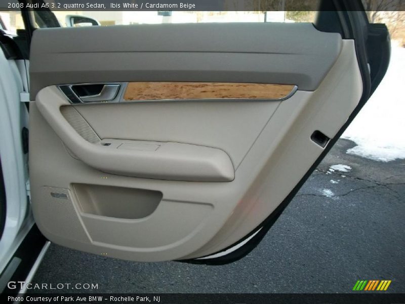 Ibis White / Cardamom Beige 2008 Audi A6 3.2 quattro Sedan