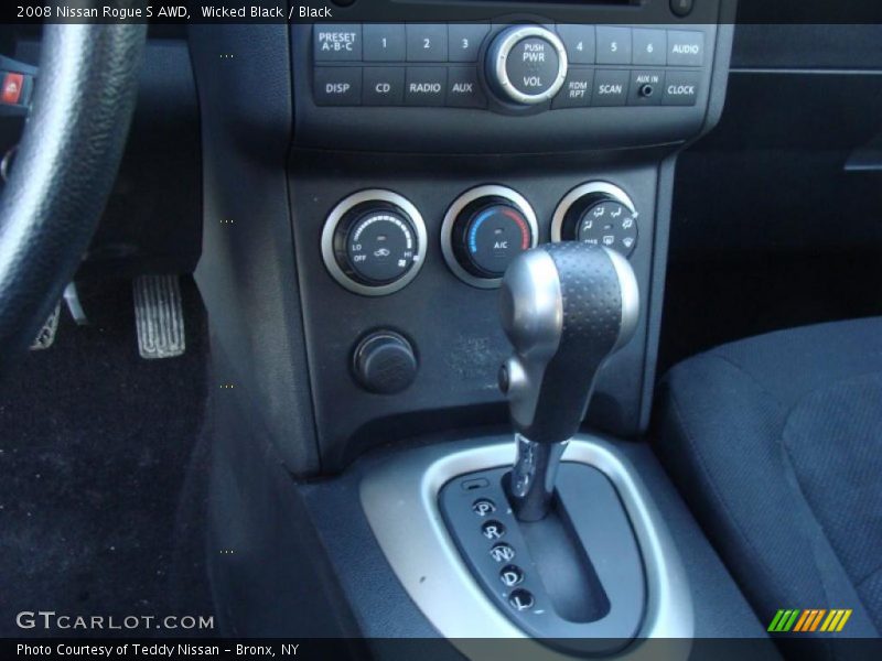 Wicked Black / Black 2008 Nissan Rogue S AWD
