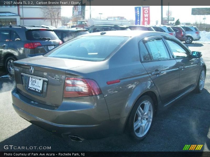 Carbon Bronze Pearl / Ebony 2007 Acura TL 3.2