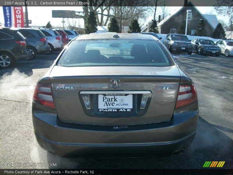 Carbon Bronze Pearl / Ebony 2007 Acura TL 3.2