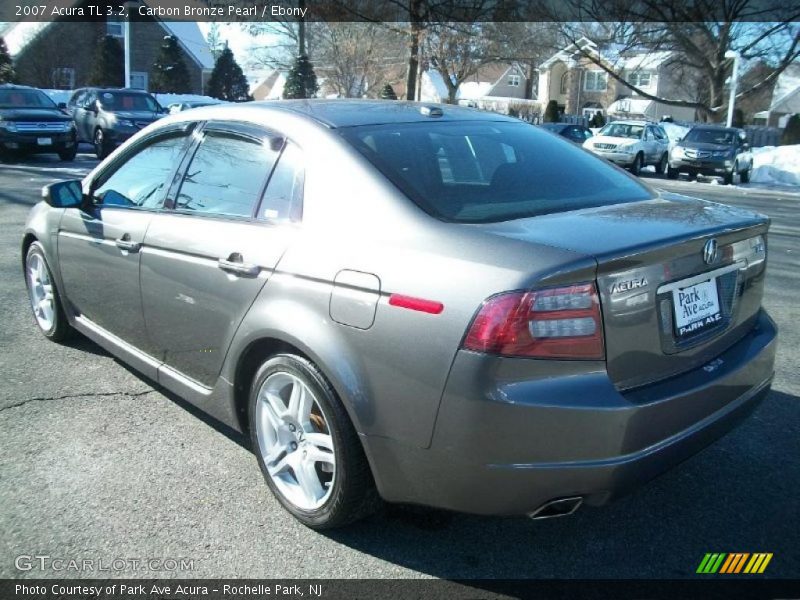 Carbon Bronze Pearl / Ebony 2007 Acura TL 3.2