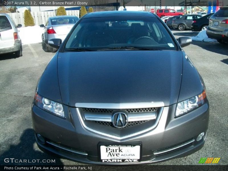 Carbon Bronze Pearl / Ebony 2007 Acura TL 3.2