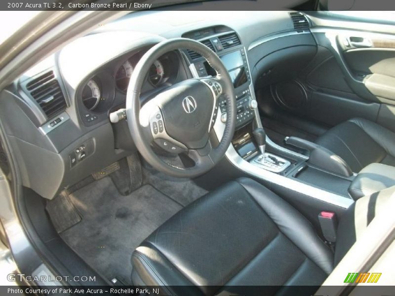 Carbon Bronze Pearl / Ebony 2007 Acura TL 3.2