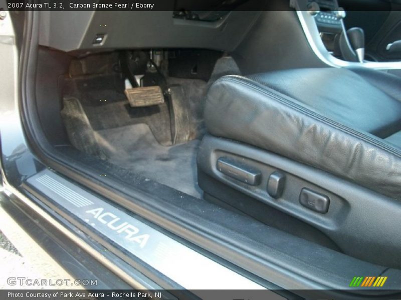 Carbon Bronze Pearl / Ebony 2007 Acura TL 3.2