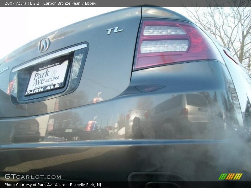 Carbon Bronze Pearl / Ebony 2007 Acura TL 3.2