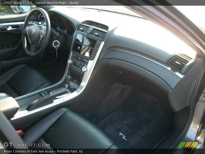 Carbon Bronze Pearl / Ebony 2007 Acura TL 3.2