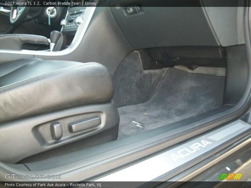 Carbon Bronze Pearl / Ebony 2007 Acura TL 3.2